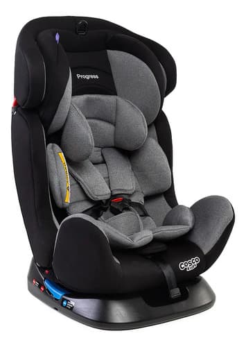 Cadeirinha Cosco Kids, Progress, 0 A 36kg, Cinza Mescla Cinza/preto - 1