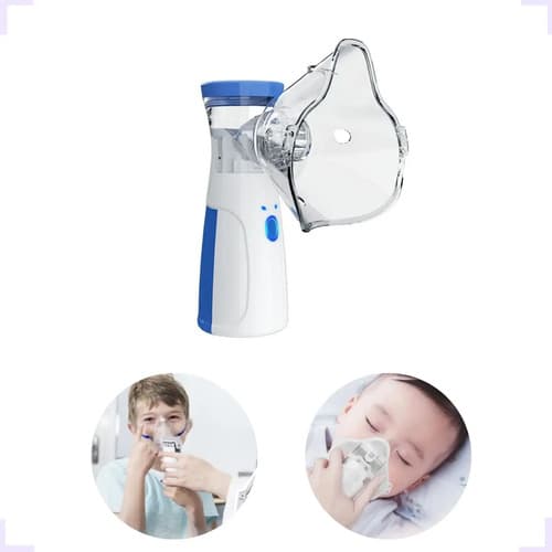 Nebulizador Ultrassônico Portátil Silencioso 20ml Mesh Branco Usb/pilhas - 11