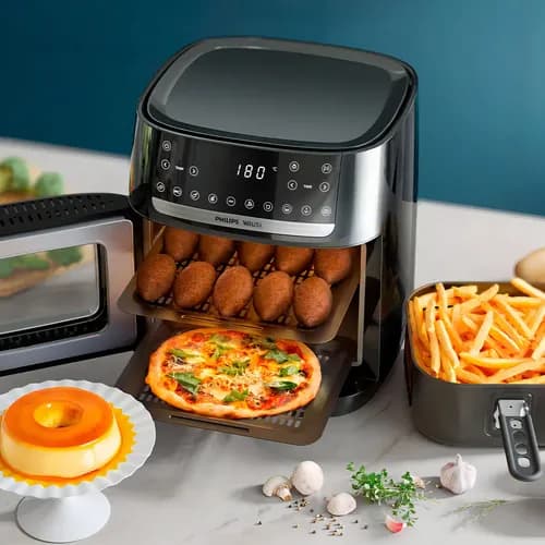 Airfryer Forno Philips Walita Ai551/09 Preto 127v - 2