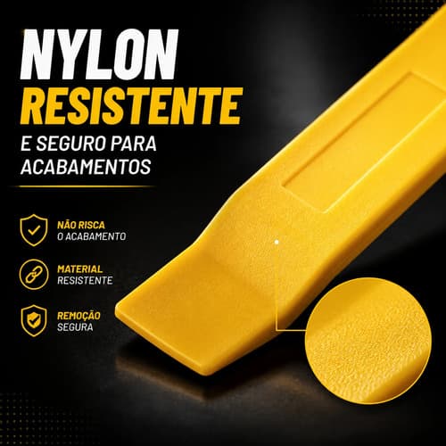 Jogo De Espátulas Removedoras Em Nylon 5 Peças Vonder - 5