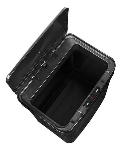 Lixeira Inox Preta Com Sensor 50 Litros Vonder Preta - 11
