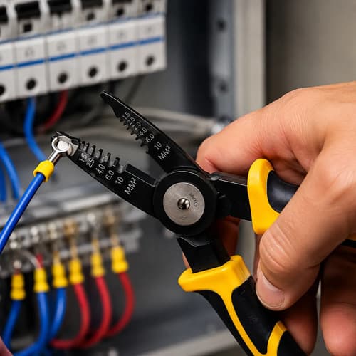 Alicate Multifunção 5 Em 1 Vonder Intercambiável Eletricista - 5