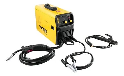 Máquina Solda Inversora 140a Eletrodo Vonder Mme140 Amarelo 220v - 1