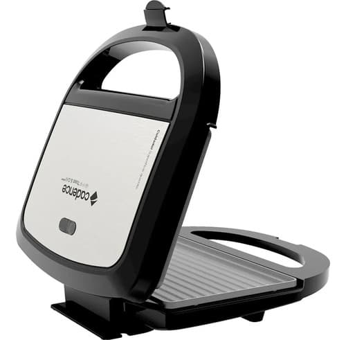 Sanduicheira Elétrica Portátil Chapas Antiaderentes Toast & Grill San615 750w Cadence Saudável Prático Sem Óleo Cor Preto 220v - 6