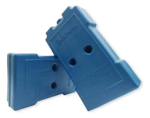 Placa Gelo - Gel Reutilizável 200ml Kit C/ 4 Unid 12x6x2,5cm Cor Azul - 2