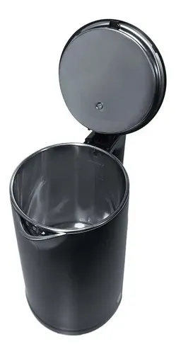 Chaleira Elétrica Aroma 1,8 Litros Dupla Camada Inox Agratto 1500w Preta 220 V Preto 220v - 6
