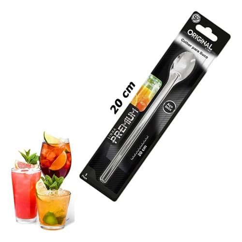 Kit Coqueteleira Inox Socador Batida Caipirinha + Brinde Pra Prateado - 6
