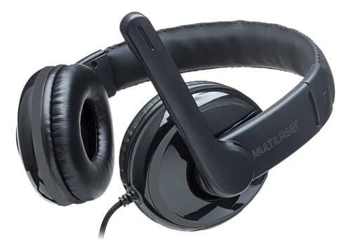 Headset Pro P2 Preto E Cinza Multilaser Ph316 - 2