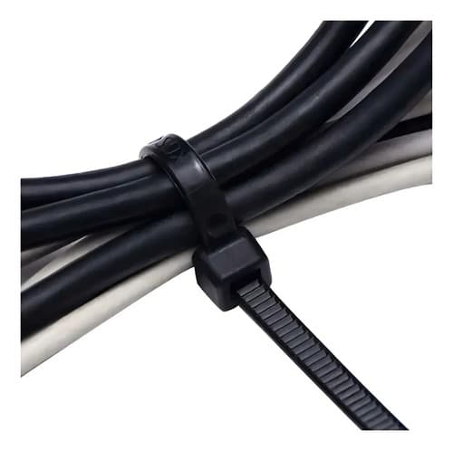 Abraçadeira Nylon 3.6mm X 20cm C/ 1000uni Enforca Gato Preto - 6