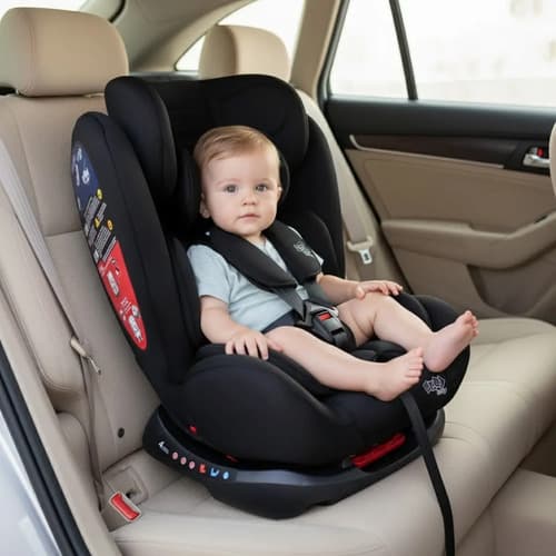 Cadeira De Carro Infantil 0 A 36kg Elite 4 Em 1 - Maxi Baby - Preto Liso - 9