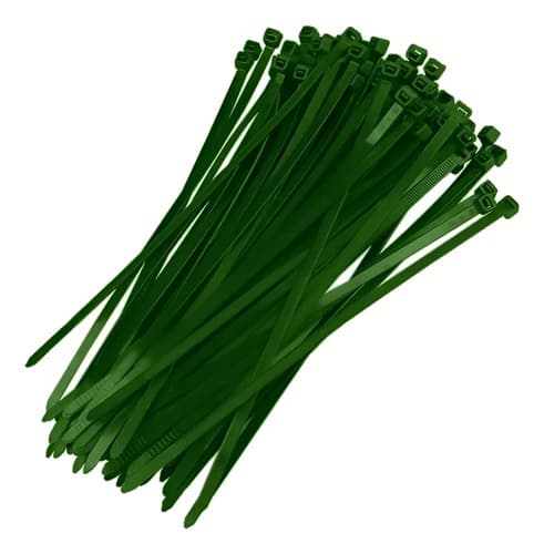 Abraçadeira De Nylon 39cm Diversas Cores Pacote C/ 200 Peças Branco - 5
