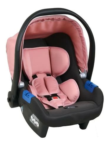 Burigotto Bebê Conforto Touring X Ixau3055pr18 Não Tem Desenho Rosa/cinza - 1