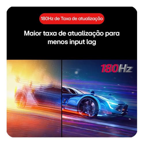 Monitor Gamer LG Ultragear 27 Ips, 180hz, 1ms (gtg), Nvidia G-sync , Amd Freesync, Hdr10, Srgb 99% - 27gs60f-b (novo Com Caixa Aberta) Preto 127/220v - 5