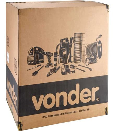 Lixeira Inox Preta Com Sensor 50 Litros Vonder Preta - 5