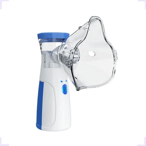 Nebulizador Ultrassônico Portátil Silencioso 20ml Mesh Branco Usb/pilhas - 10