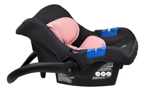Burigotto Bebê Conforto Touring X Ixau3055pr18 Não Tem Desenho Rosa/cinza - 3