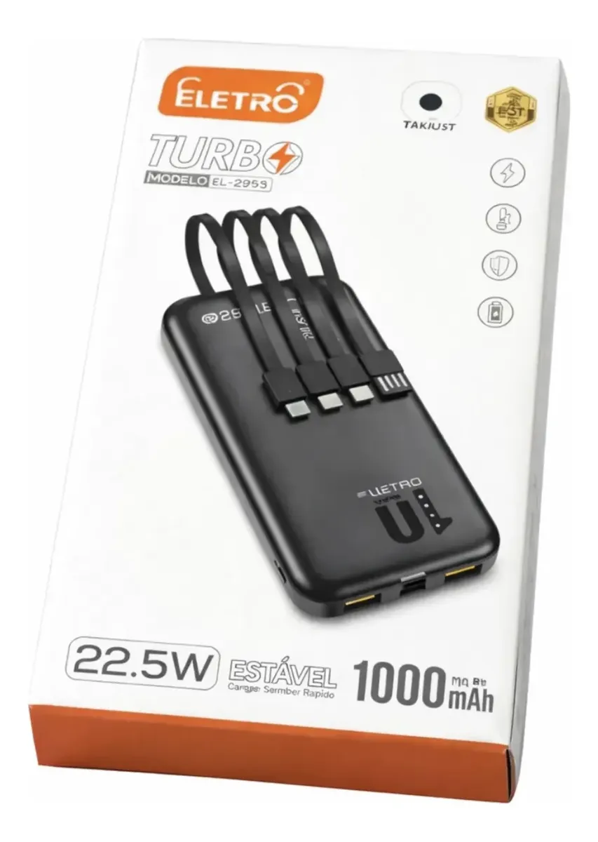 Power Bank Eletro Mex El-2961 - 1