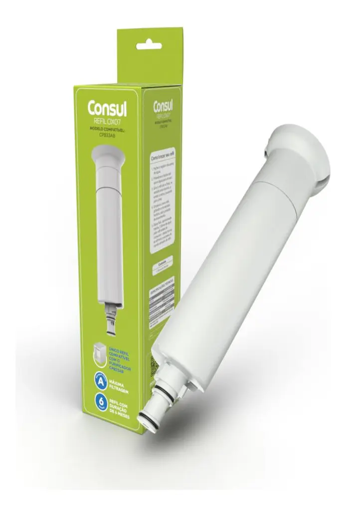 Refil Filtro Consul Cix07ax Para Purificador De Água - 1