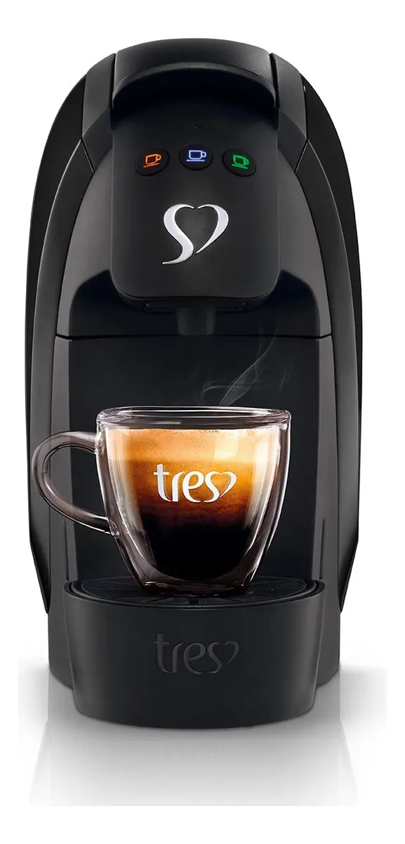 Cafeteira Espresso Luna Preta - Tres 3 Corações Preto 127v - 1
