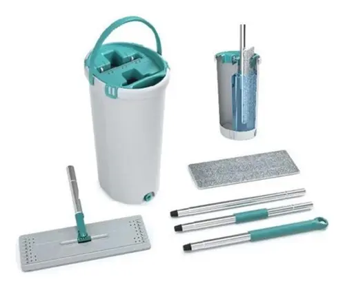 Mop Lava E Seca Fit 5 Litros Mop6088 Cor VERDE ESMERALDA - 1