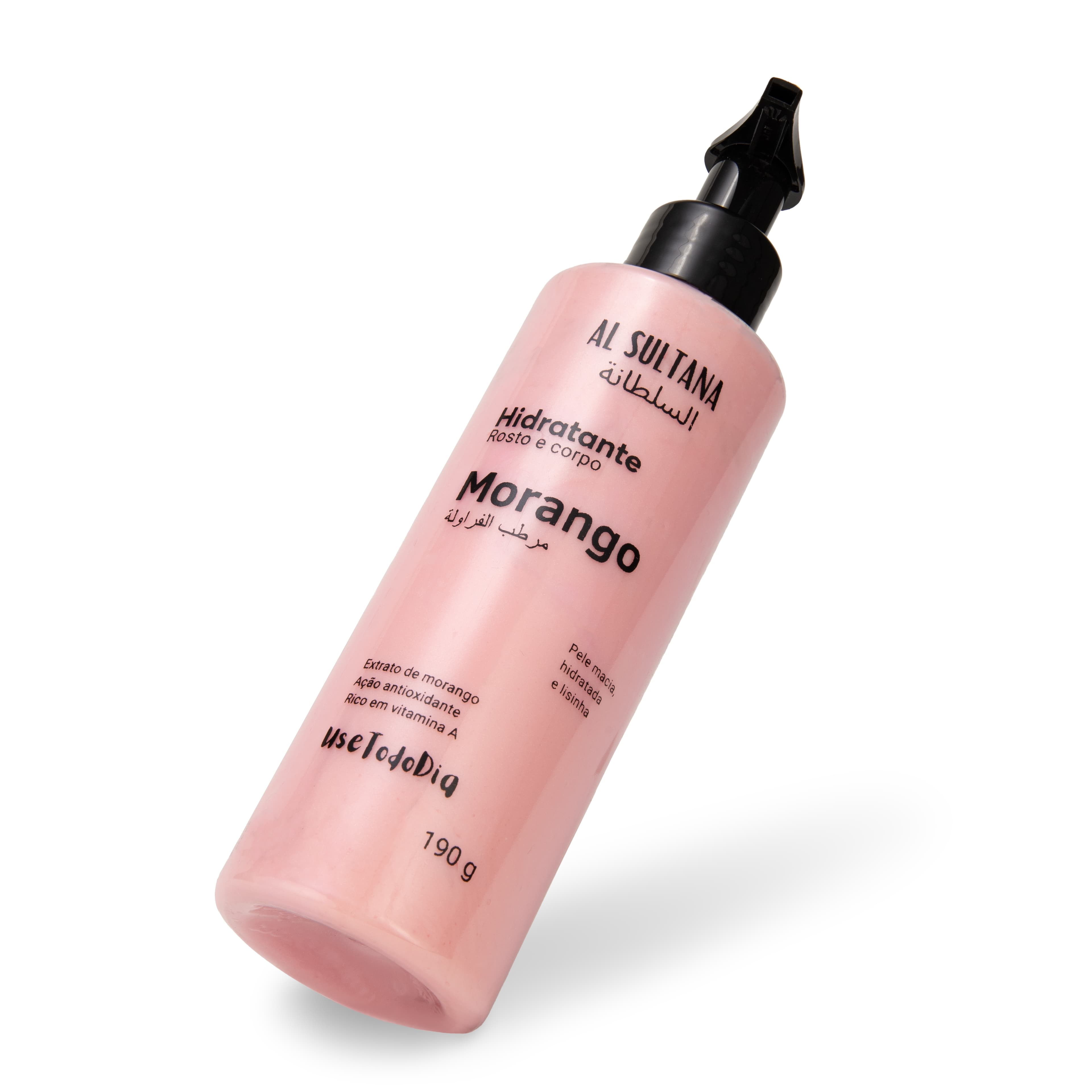 Kit Morango Hidratante 190ml e Esfoliante 150gr Al Sultana - 2