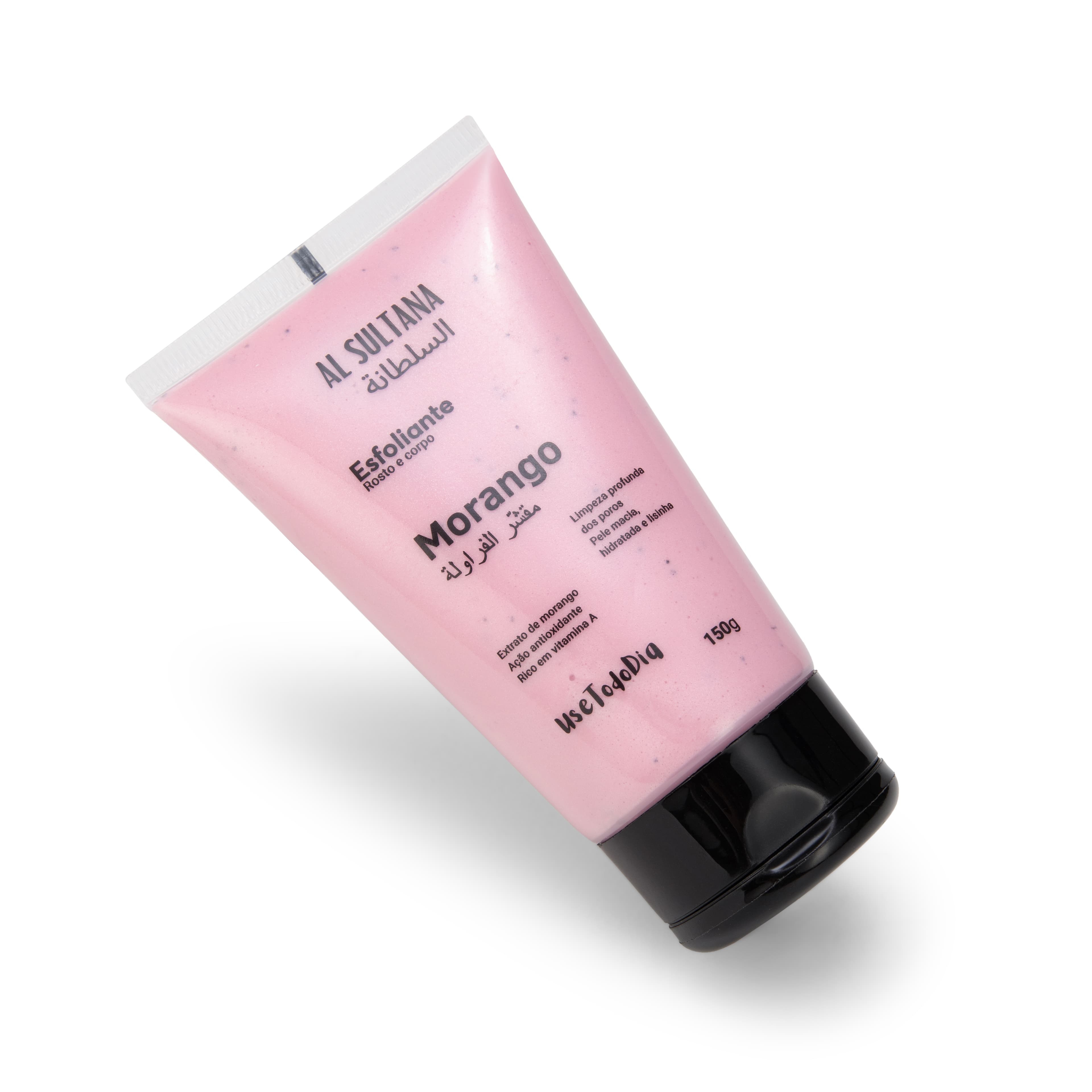 Kit Morango Hidratante 190ml e Esfoliante 150gr Al Sultana - 3