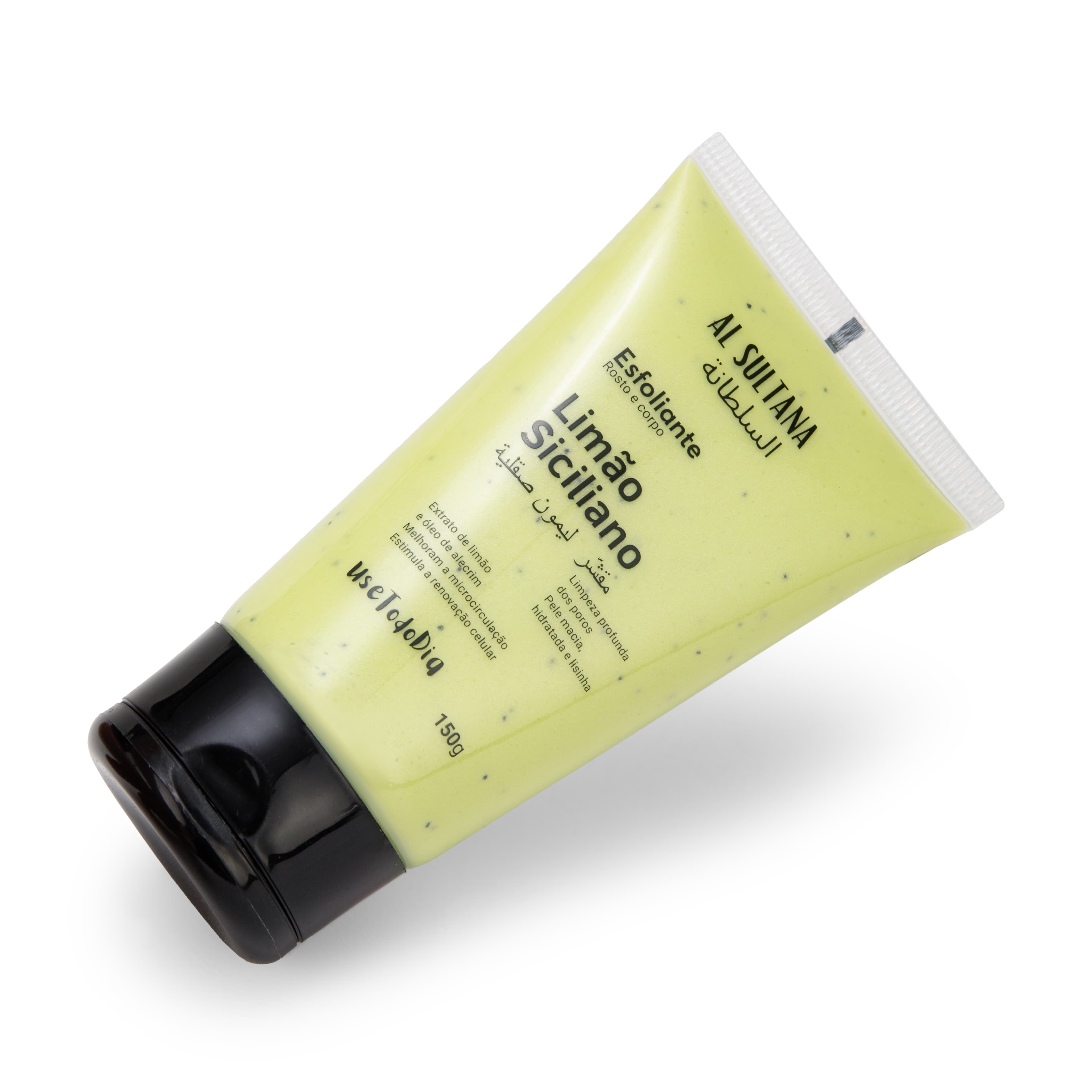 Kit Limão Siciliano Hidratante 190ml e Esfoliante 150gr Al Sultana - 3