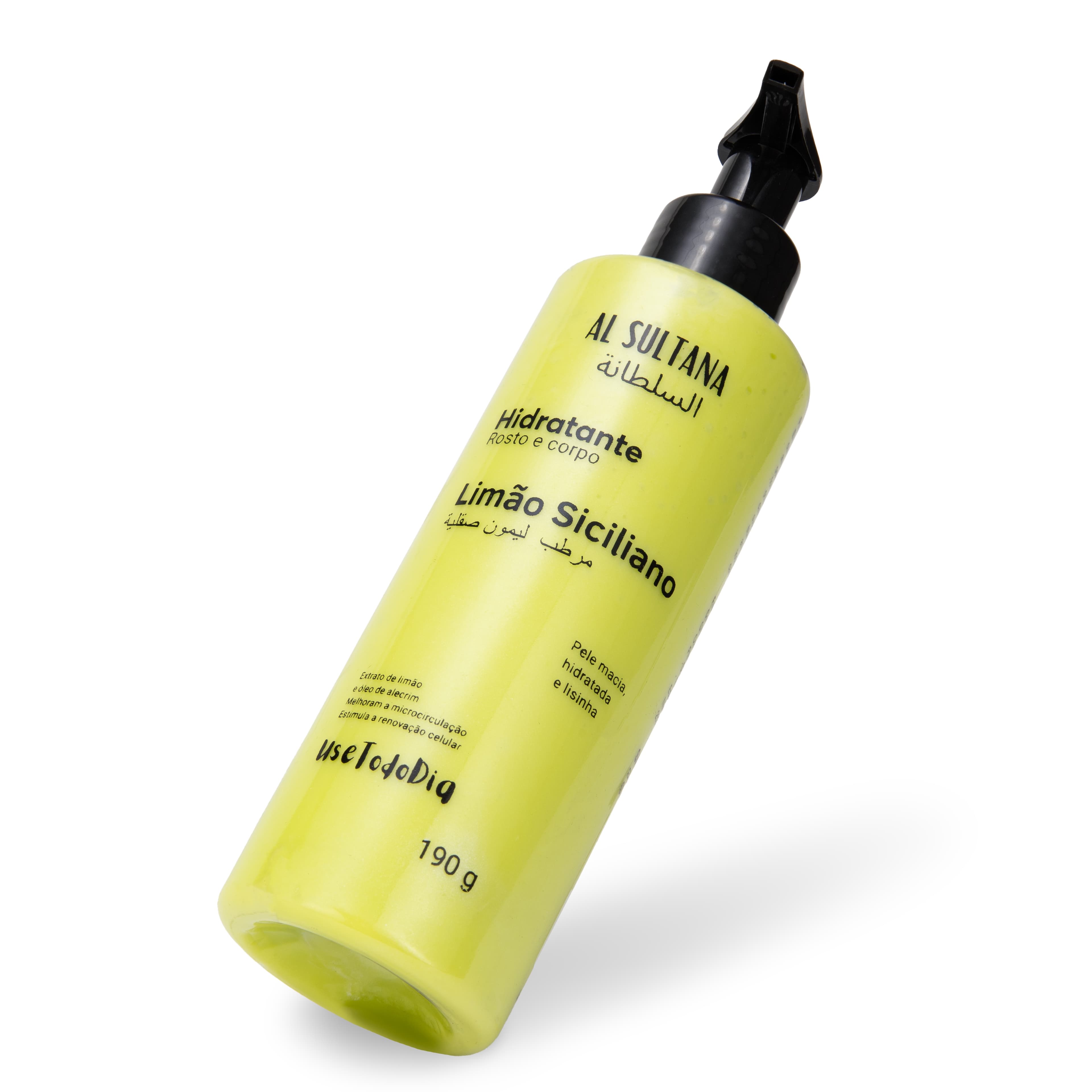 Kit Limão Siciliano Hidratante 190ml e Esfoliante 150gr Al Sultana - 2