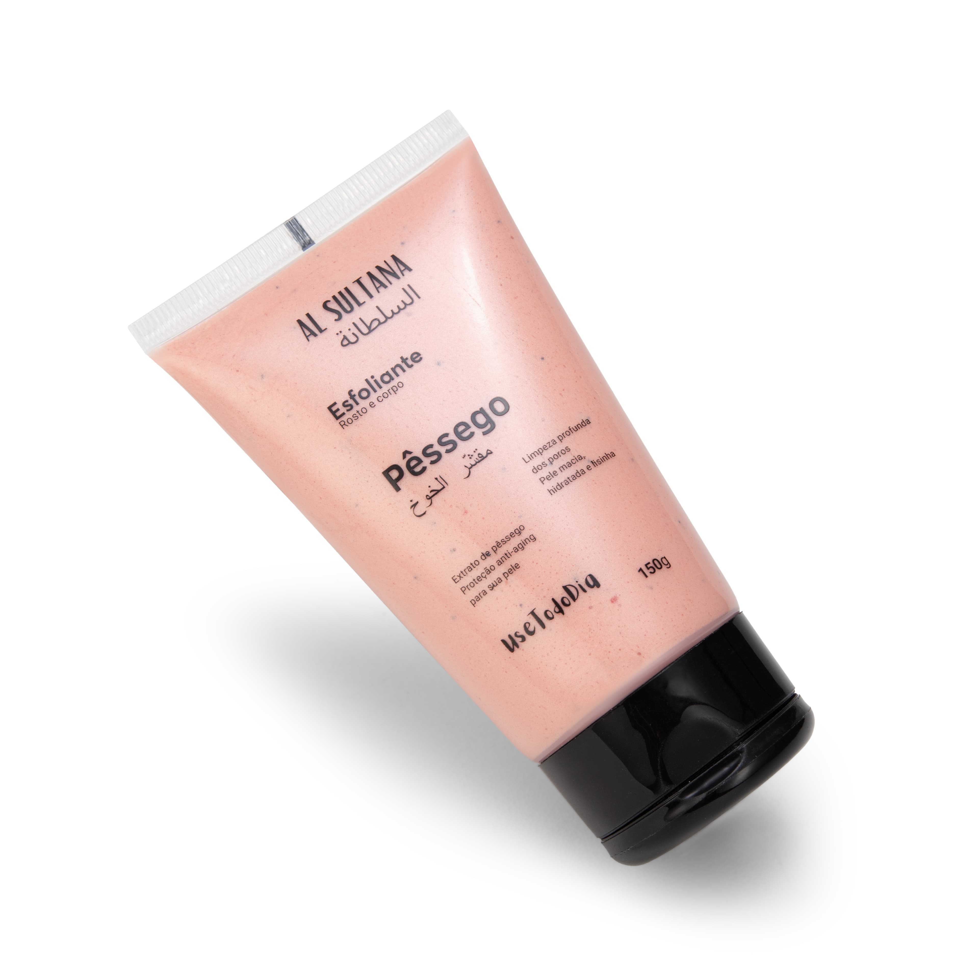 Kit Pessego Hidratante 190ml e Esfoliante 150gr Al Sultana - 3