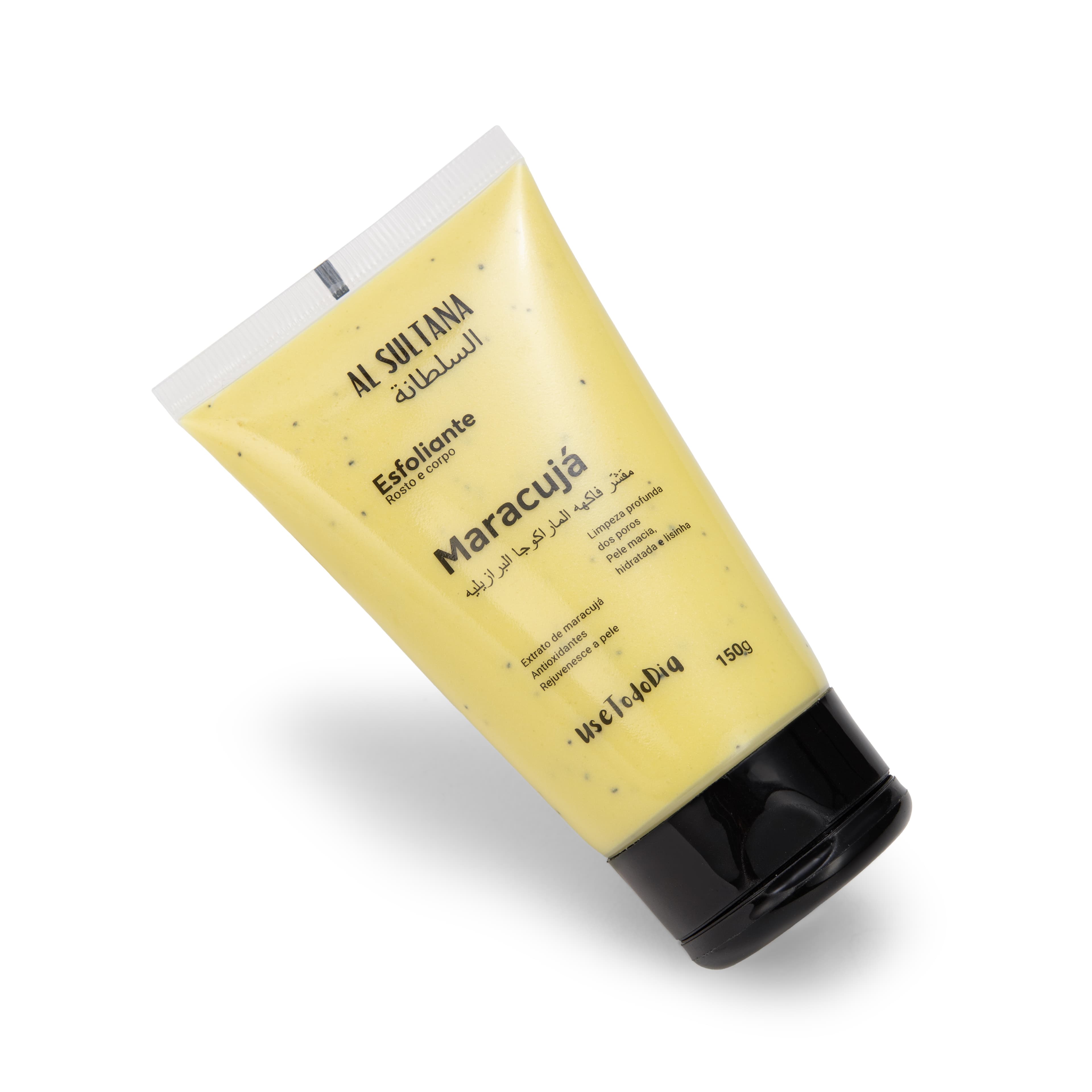 Kit Maracujá  Hidratante 190ml e Esfoliante 150gr Al Sultana - 3