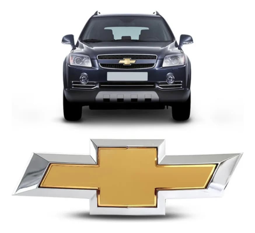 Emblema Grade Captiva 2008 2009 2010 2011 2012 2017 Dourado - 1