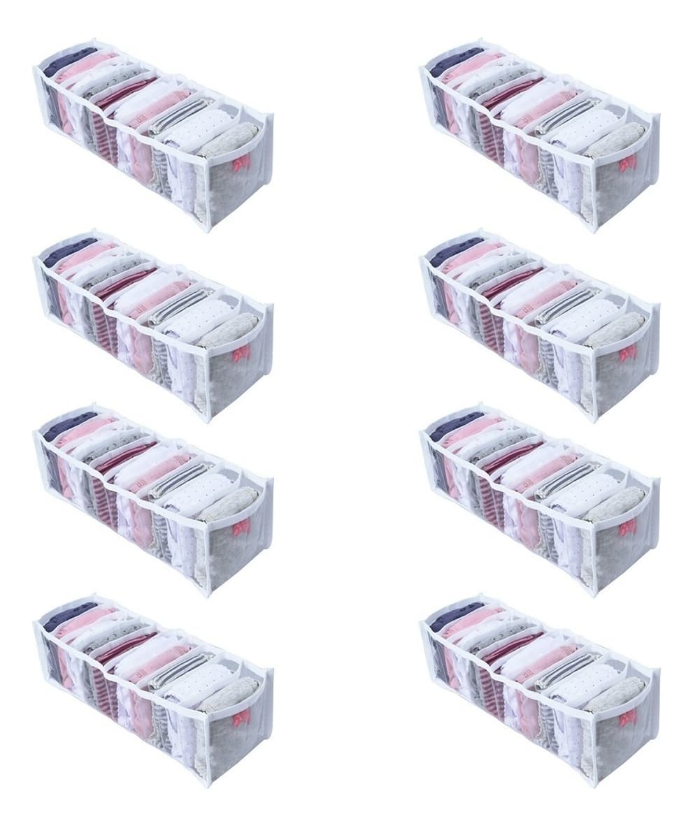 Organizador De Gavetas, Calcinha, Cueca, Meia Transp.- 8 Un - 1