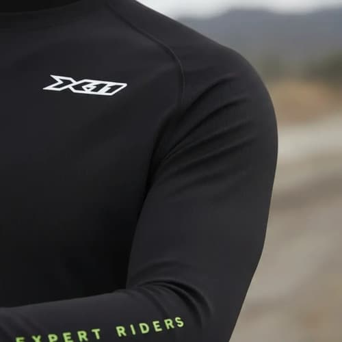 Blusa Climate 1 Segunda Pele X11 Térmica Motoqueiro Ciclista Gg Preto - 3