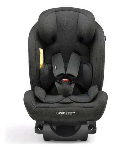 Cadeira P/auto 0-36kg Silla All Stages Fix 2.0 Litet Bb450 Litet Preto - 3