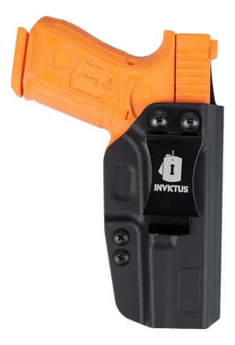 Coldre Velado Invictus Para Glock G17 G22 ( Gen3 E Gen4 ) Interno Iwb Oculto Destro Preto - 1