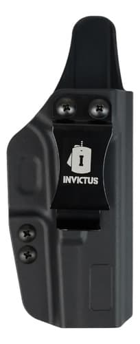 Coldre Velado Invictus Para Glock G17 G22 ( Gen3 E Gen4 ) Interno Iwb Oculto Destro Preto - 5