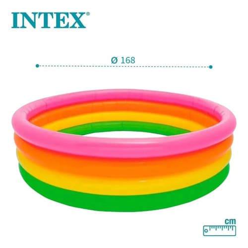 Piscina Inflável Infantil Sunset 780 Litros Intex 56441 Colorful - 7