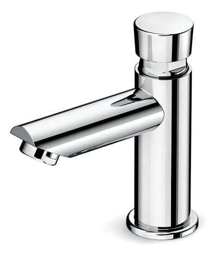 Torneira Para Banheiro Celite Ecopress Automática Cromada Cromado Brilhante - 1