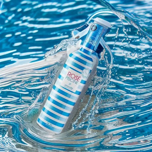 Vinho Francês Rosé Piscine Stripes Garrafa 750ml - 2