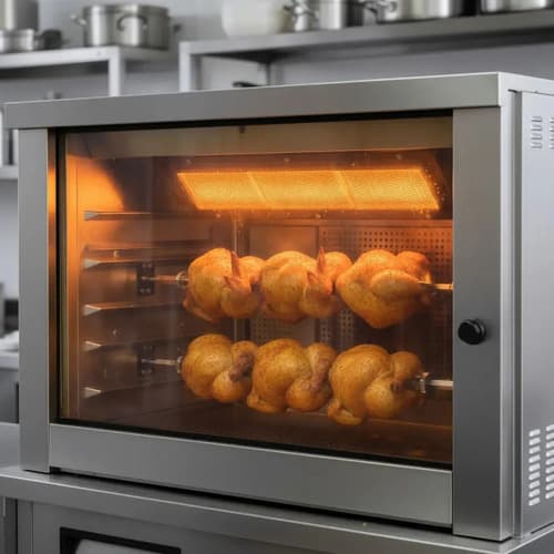Queimador Forno Infra-vermelho À Gás Maquina Frango Original - 5