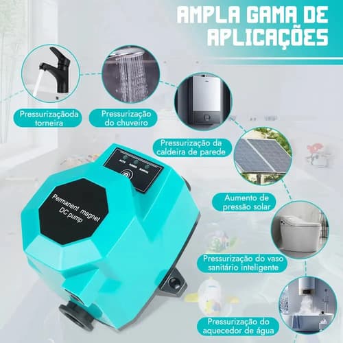 Bomba Pressurizadora Água Silenciosa 120w 40l/min 110/220v 127/220v - 6