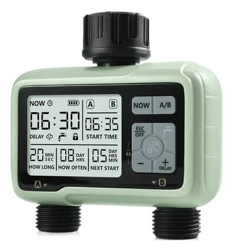 Temporizador De Irrigação Generic Automático Fácil Uso Verde Verde-claro Bi - 1