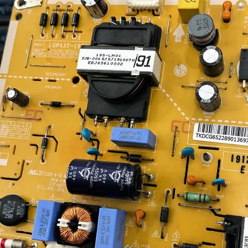 Placa Fonte LG Eay65228901 Lgp43t-19f1 Para Tv - 1