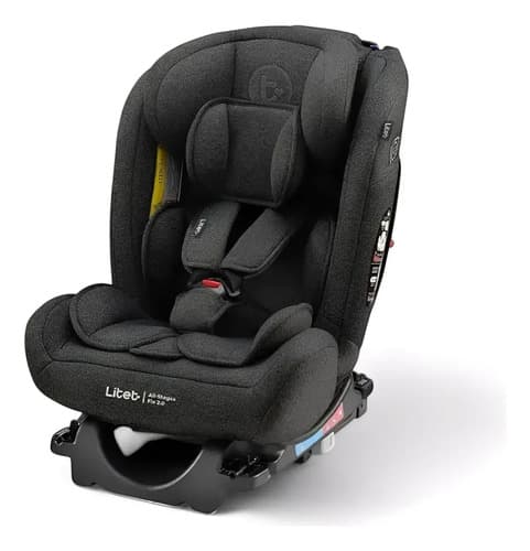 Cadeira P/auto 0-36kg Silla All Stages Fix 2.0 Litet Bb450 Litet Preto - 4