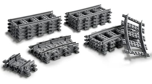 Lego 60205 Cidade Trilhos Retas Curvas Construção 20 Pçs - 3