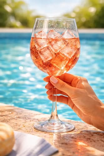 Vinho Francês Rosé Piscine Stripes Garrafa 750ml - 6
