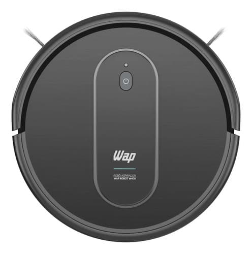 Robô Aspirador De Pó Wap Robot W400 Autorrecarga E Controle Preto 127/220v - 3