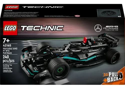 Lego Technic 42165 Mercedes-amg F1 W14 Com Pull-back - Quantidade De Peças 240 Técnica - 8