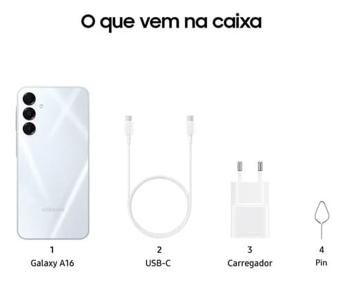Samsung Galaxy A16 Cinza - 11