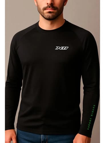 Blusa Climate 1 Segunda Pele X11 Térmica Motoqueiro Ciclista Gg Preto - 2